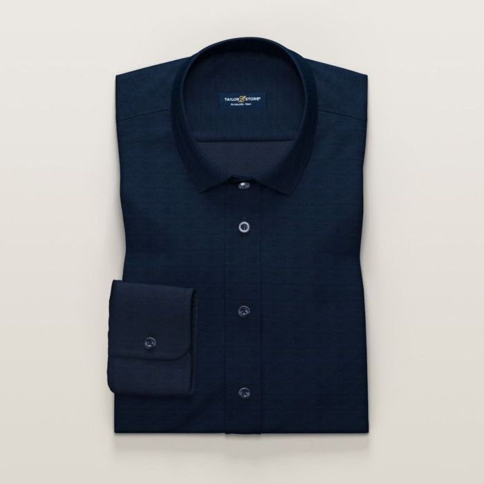 Navy dress shirt mens