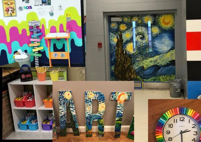 How to decorate art room