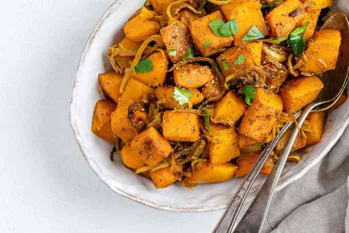 How to cook butternut squash indian style