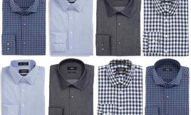 Mens Fitted Dress Shirts Stylish and Snug for the Modern Gent