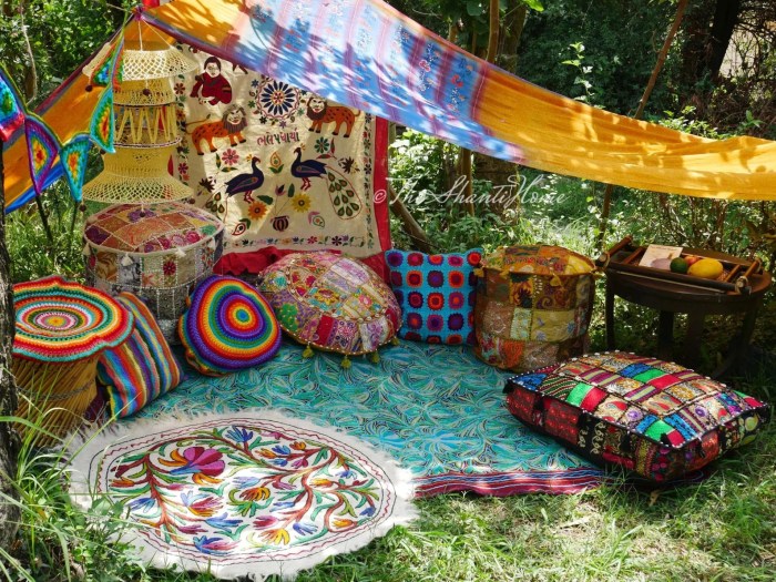 How to decorate your room hippie style