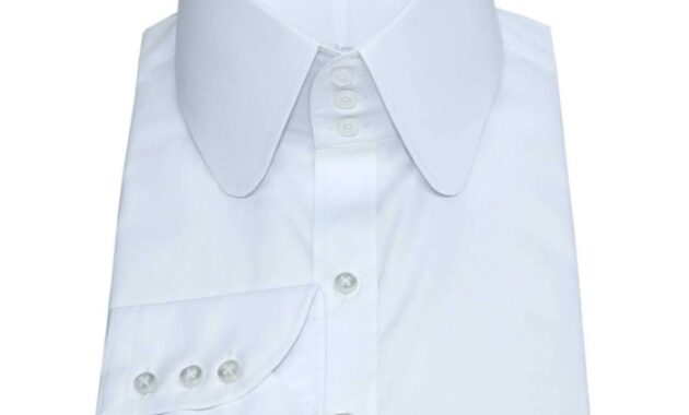 4x Mens White Dress Shirt Stylish and Versatile Addition to Your Wardrobe