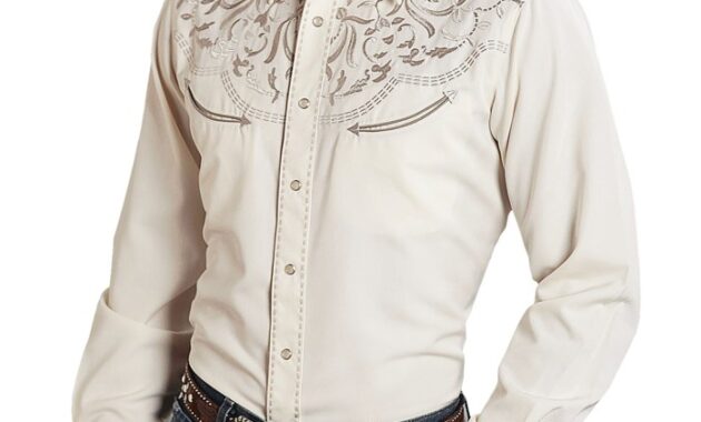 Embroidered Mens Dress Shirts – Elevating Mens Style with Exquisite Detail