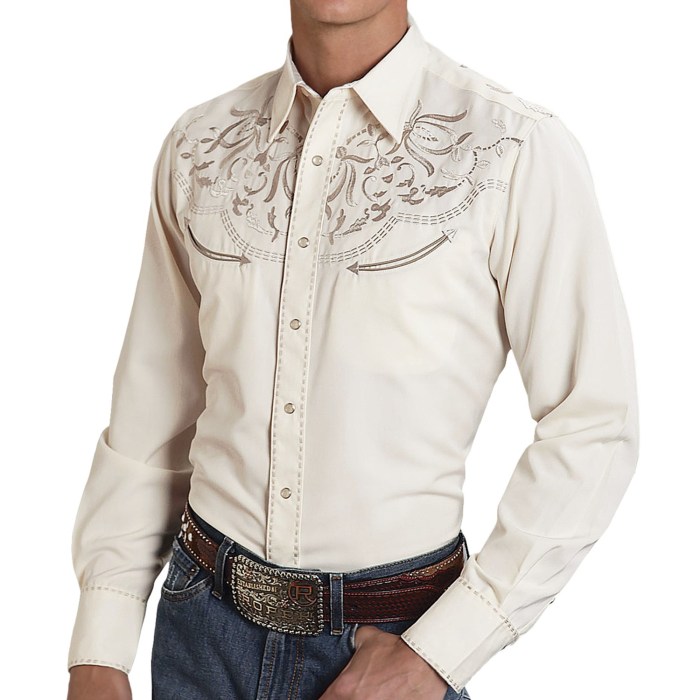 Embroidered mens dress shirts