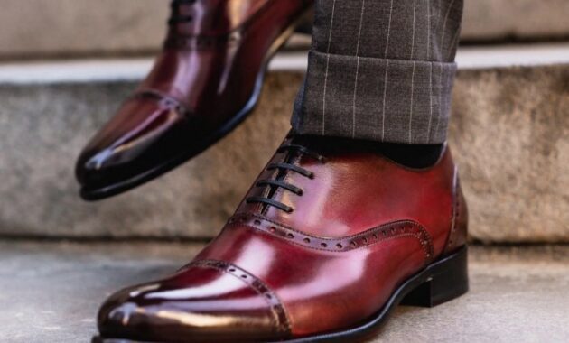 Concise title Mens Burgundy Dress Shoes Selection Guide